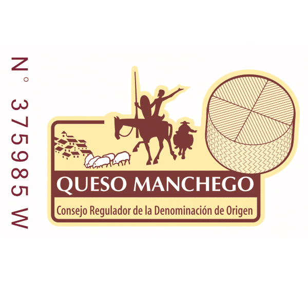 label officiel fromage manchego