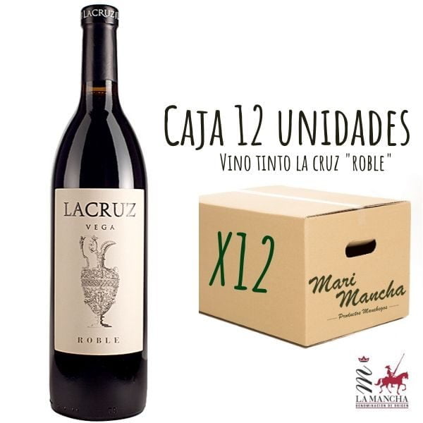 vin La Cruz Vega Roble 75cl (x12)