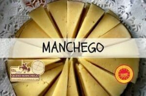 Fromage Manchego avec dénomination d'origine