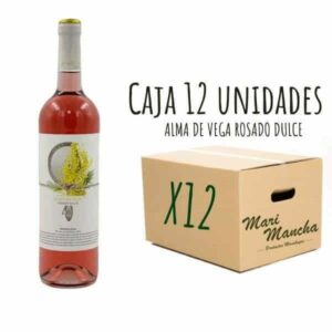 vin rosé doux Alma De Vega 12