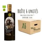 Boîte 6 unités Huile d'olive vierge extra "5 GÉNÉRATIONS" 500 ML